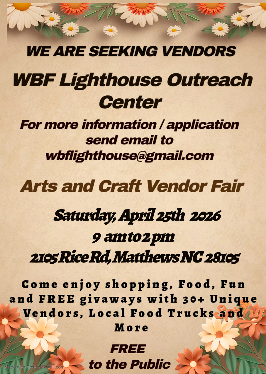 We Are Seeking Vendors